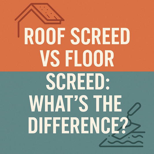Roof Screed vs Floor Screed: What’s the Difference?