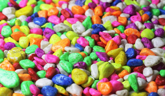 LiGrA Colourful Pebbles — Sustainable Design for Landscaping and Aquariums